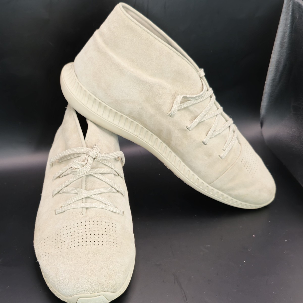 Under Armour Veloce Mid Suede Men Chukka Sneaker 1296614-290 Desert Sand Size 13 Amazon.com | Under Armour UA Veloce Mid Suede Mens Hi Top  main image 4