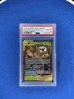 2019 POKEMON SUN & MOON UNIFIED MINDS #1 ROWLET & ALOLAN EXEGGUTOR GX PSA 10