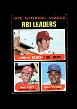 1971 Topps Set-Break # 64 NL RBI Leaders VG-VGEX *GMCARDS*