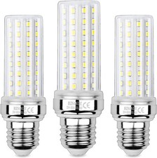 LED Corn Bulbs 20W Pack of 3 Equivalent 150W High Lumen Bright 4000K