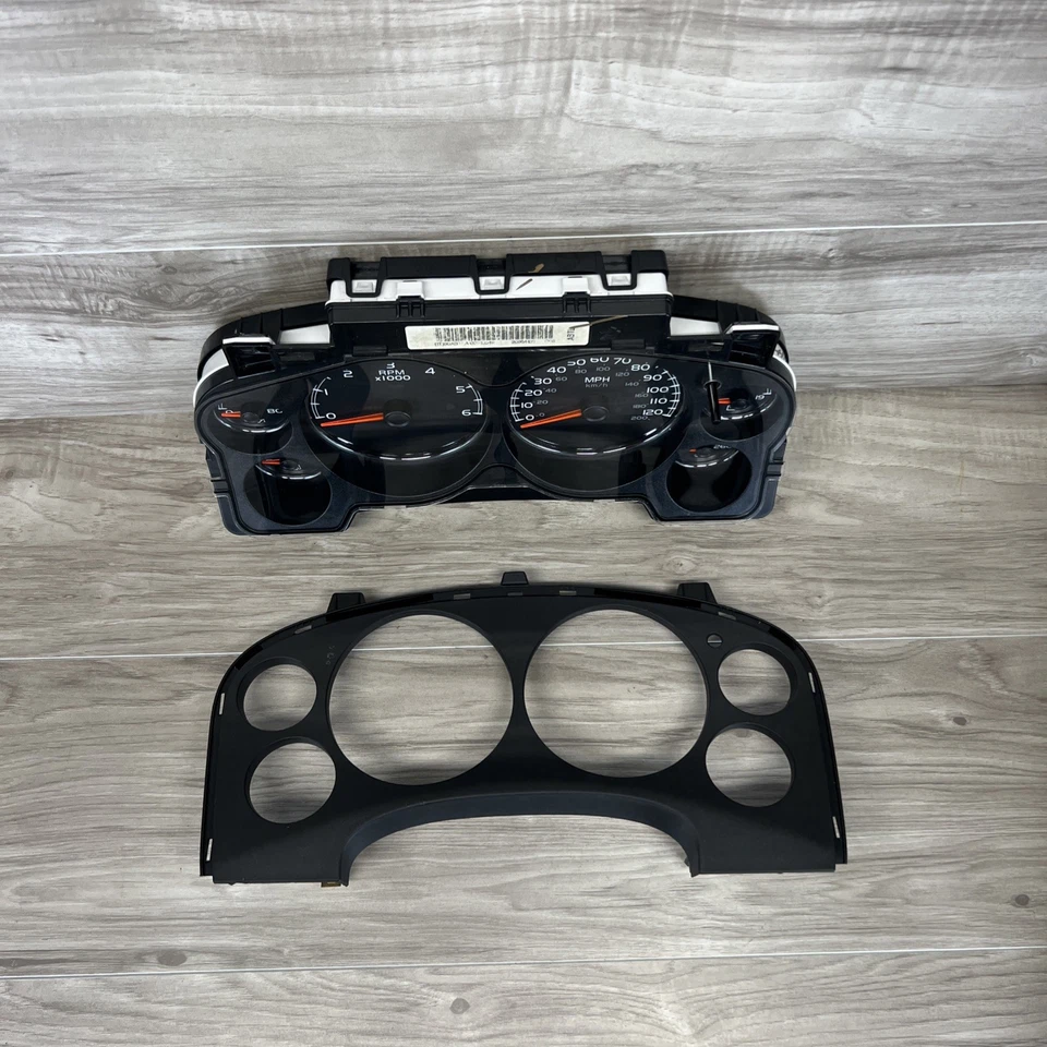 GMC Yukon Sierra 261 k 2010-2011 cuadro de instrumentos MPH velocímetro OEM Foto 2 de 4