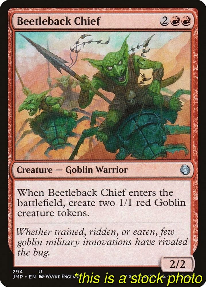 Magic Beetleback Chief Jumpstart 294 Lightly Played