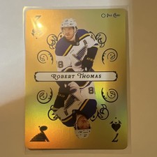 O-Pee-Chee Hockey 2023-24 Playing Cards Robert Thomas #7-Spades
