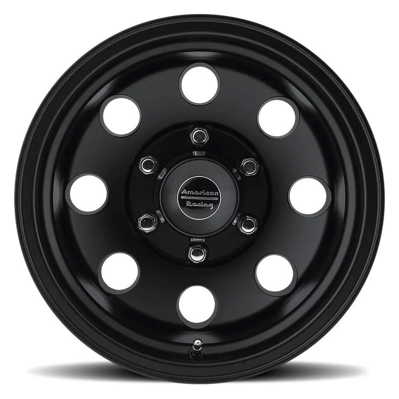 American Racing AR172 BAJA 1PC Wheel 17x9 (-12, 8x165.1) Black Single Rim - Изображение 2 из 4