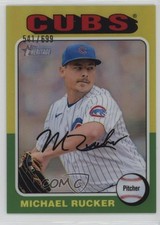 2024 Topps Heritage High Number Chrome 541/699 Michael Rucker #125 11gl