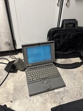 Apple macintosh PowerBook 145B with bag - Estate Sale SOLD AS IS