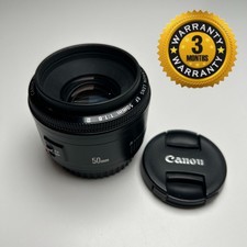Canon EF 50mm F/1.8 II Standard AutoFocus "Nifty Fifty" Lens, Good condition.