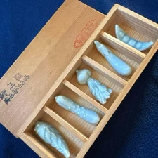 Fukagawa Seiji Vegetable Chopstick Rest Unused