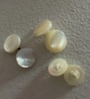VTG Classic Art Deco Mother Of Pearl Three Unmatched Cufflinks SeePhotos — photo 1