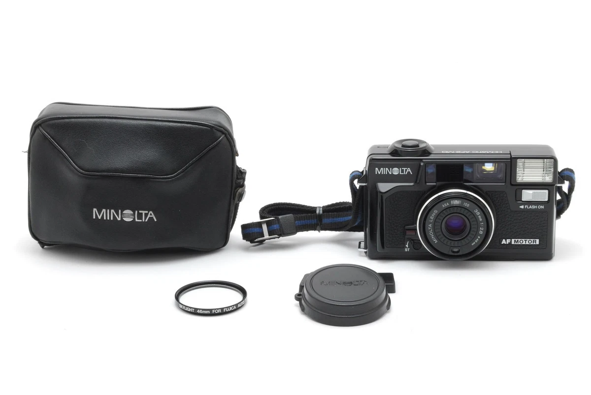 ミノルタ MINOLTA HI MATIC AF-2 MD（モルト張替済） フィルムカメラ】親父のカメラ「MINOLTA Hi-MATIC AF2-MD」レンジ