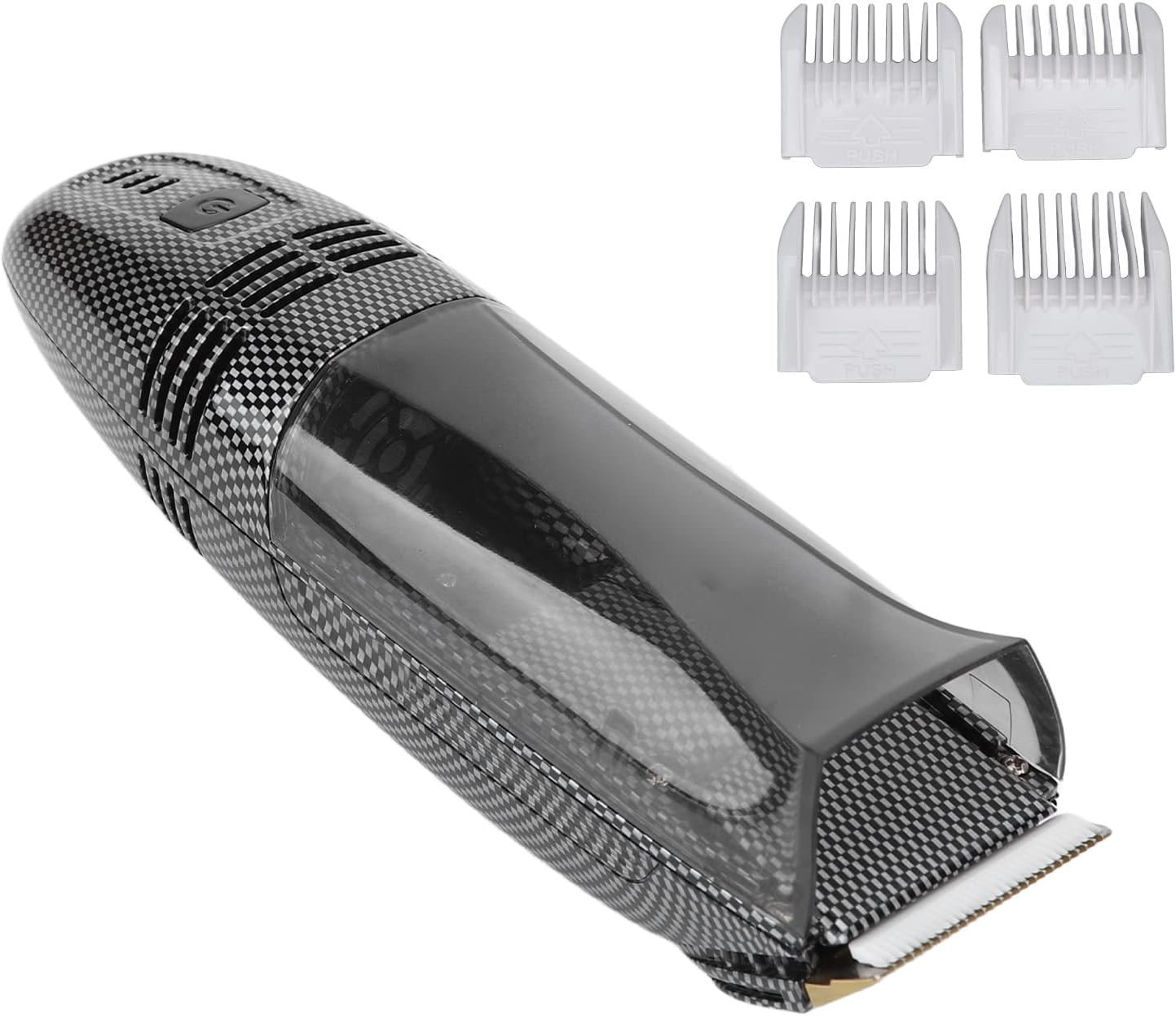 Rasoio Capelli Aspirante USB: Smart Grooming per l'Uomo Moderno