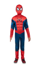 Marvel's Spider-man Halloween Costume for Children, Boy's Size M 8 by Jazwares