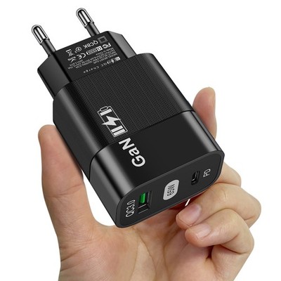 Super Schnell 65W GaN Ladegerät USB C Typ C Netzteil Stecker Für Samsung Handy