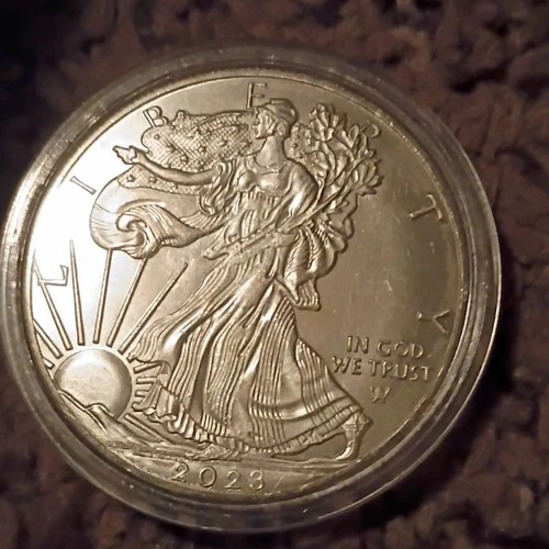 U.S. Mint American Eagle 2023 1 oz Silver Coin .999 Fine Business Strike
