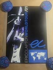Eric Clapton 2001 World Tour Poster