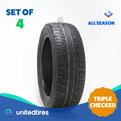Set of (4) Used 235/55R20 BFGoodrich Advantage T/A Sport LT 102H - 7.5-9.5/32