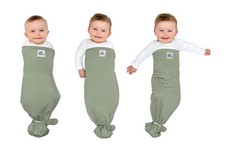 The Ollie Swaddle   Adjustable Baby for Newborns  One Size, Olive