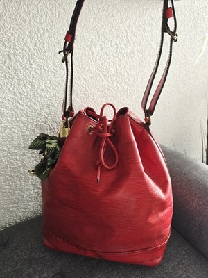 Louis Vuitton Sac Noè Grande Epileder rot