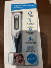 iProven Digital Thermometer for Adults and Kids, Rectal & Oral Thermometer 1pack