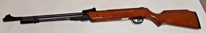 Unbranded Wooden Stock Pellet Air Rifle with SN 1720229956137038H (BB-1