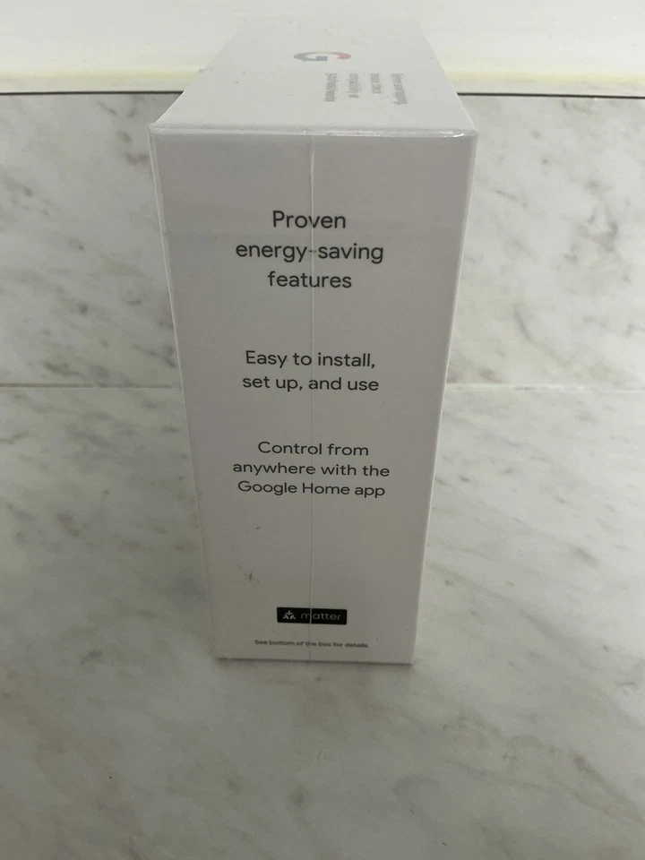 Google Nest Thermostat Sealed box.  (4th generation) G4CVZ White/snow - Image 3 of 4