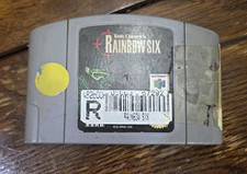 Tom Clancy's Rainbow Six Gray Cart Nintendo 64 N64 Game Cartridge Only NTSC-U/C