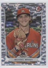 2014 Bowman Draft Silver Ice Michael Mader #DP102 0e3