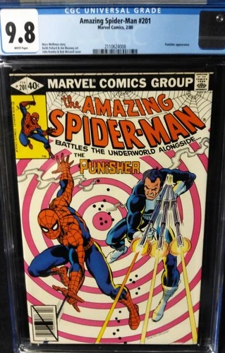 The Amazing Spider-Man #201 CGC 9.8 White Pages