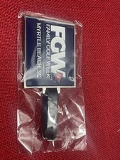 FGW Golf bag tag metal 25th Annual Myrtle Beach, SC Family Golf Weekend