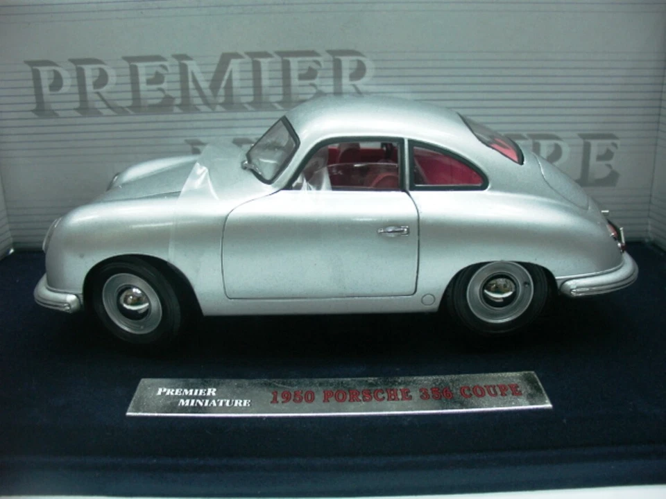 WOW EXTREMELY RARE Porsche 356 Coupe 1950 Silver 1/18 Signature NOT Auto Art/CMC - Image 2 of 4