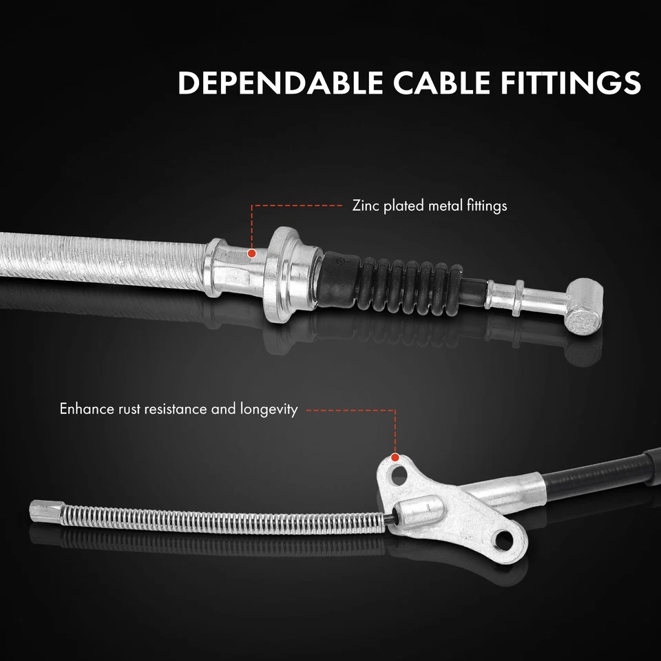 Parking Brake Cable for Isuzu Trooper 1995-2002 Acura SLX 1996-1999 Rear Left LH - Image 4 of 4