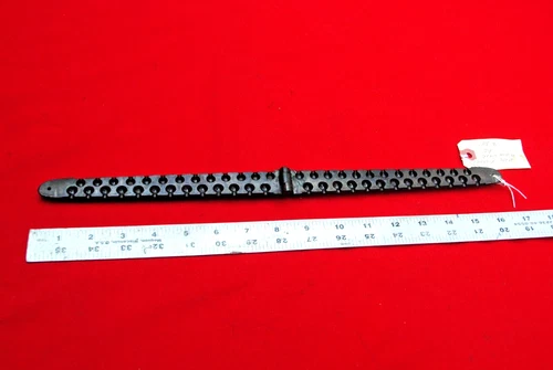 ANTIQUE VINTAGE CIVIL WAR 29 & 35 CAL GANG BULLET MOLD ORIG. HAND FINISHED 9"