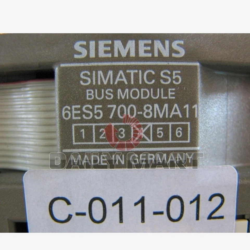 SIEMENS NEW 6ES5 700-8MA11 SIMATIC S5 I/O BUS MODULE UNIT FOR SCREW TERMINALS - Image 4 of 4