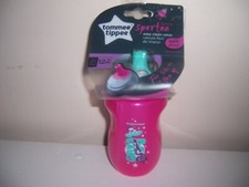 Tommee Tippee sportee pink sports bottle 12 m New