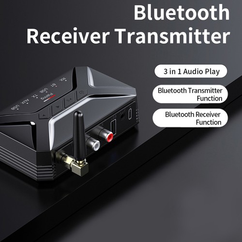 Long range bluetooth transmitter receiver for TV home car with Stereo Adapter - 第 3/14 張圖片