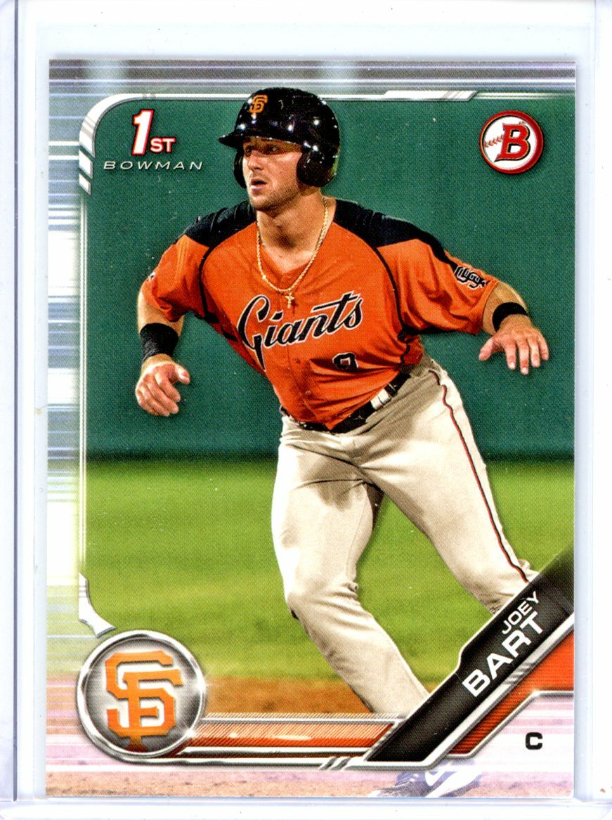 2019 Bowman Joey Bart #BP-50 San Francisco Giants