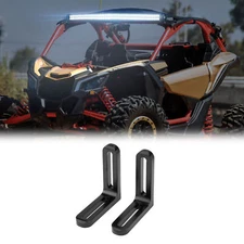 Upper Windshield Roof 42" LED Light Bar Mount Bracket For Can-Am Maverick X3