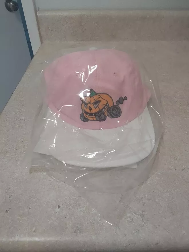 Supreme Pumpkin 6 Panel Snapback (Pink)