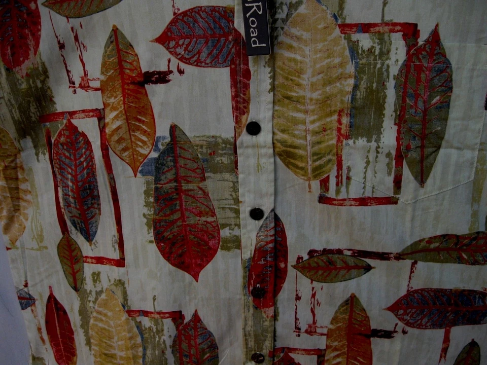 NEW COOL HILO HATTIE KOA ROAD ALOHA HAWAIIAN SHIRT 100% COTTON NEW RELEASE XL - Image 4 of 4