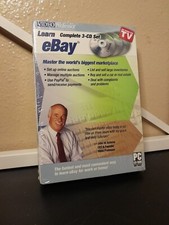 NEW: LEARN eBAY VIDEO PROFESSOR: Vintage PC CD-ROM 3-CD Set New