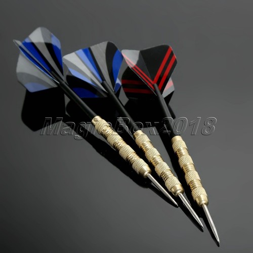 12pcs (4sets) Professional Steel Needle Tip Dart Darts With Nice Flight Flights - Picture 12 of 12
