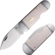 Rough Ryder Reserve Ghost Folding Knife D2 Tool Steel Spear Blade Micarta Handle