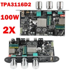 2Pcs ZK-1001U 100W For Mono Bluetooth Audio Power Amplifier Board Module NEW