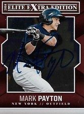 Mark Payton New York Yankees 2014 Panini Elite Signed Card