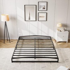 King/Queen/Full/Twin Metal Platform Bed Frame, Heavy Duty Low Profile Bed Frame