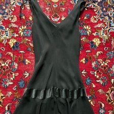 Nicholas Millington Black midi dress with a beautiful bow detail