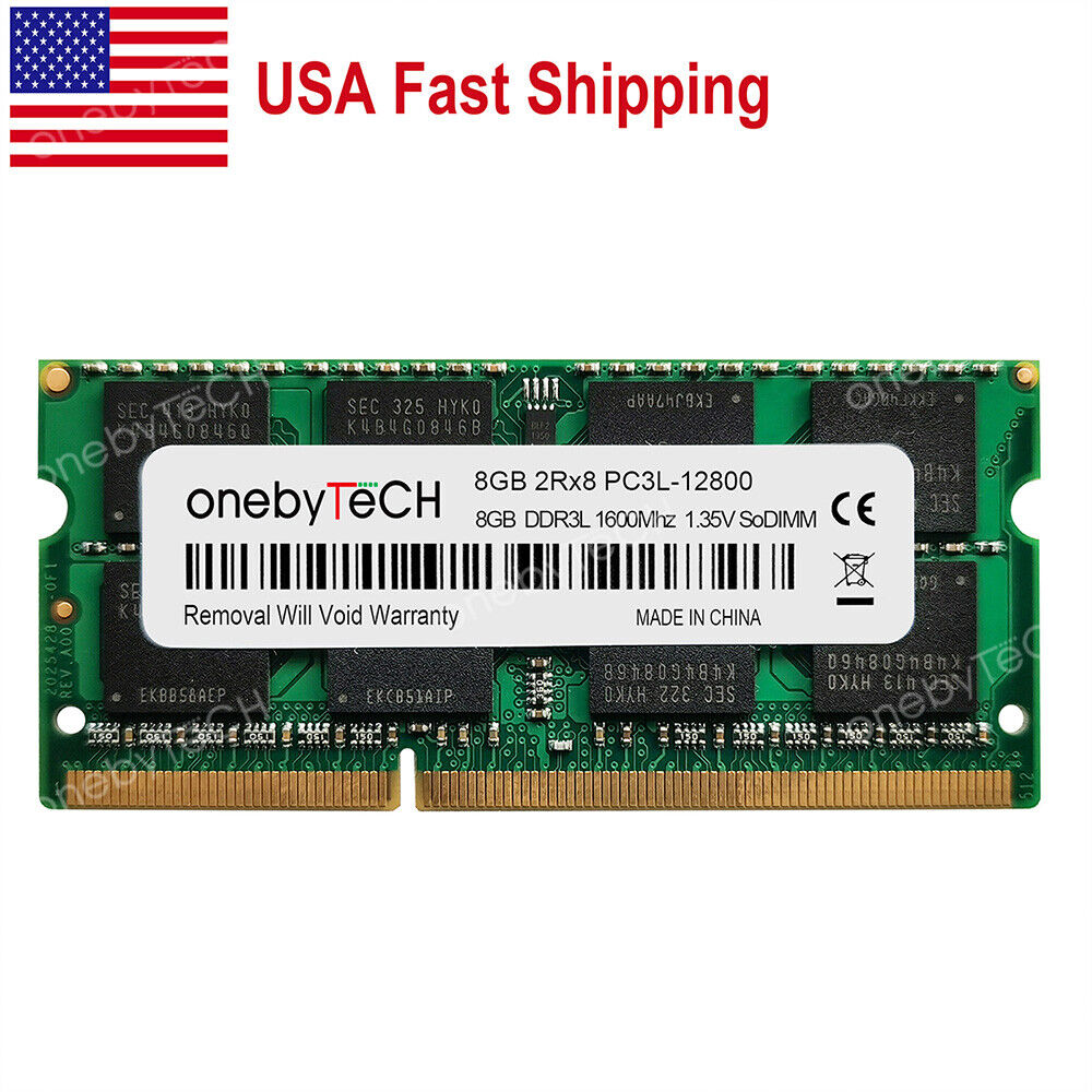 Us 8gb 1x8gb Ddr3l 1600 Mhz Pc3l s Cl11 1 35v 4 Pin Sdram Memory Module For Sale Online Ebay