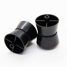 2 x Replacement Rollers For SPINCARE Record Cleaning Machine