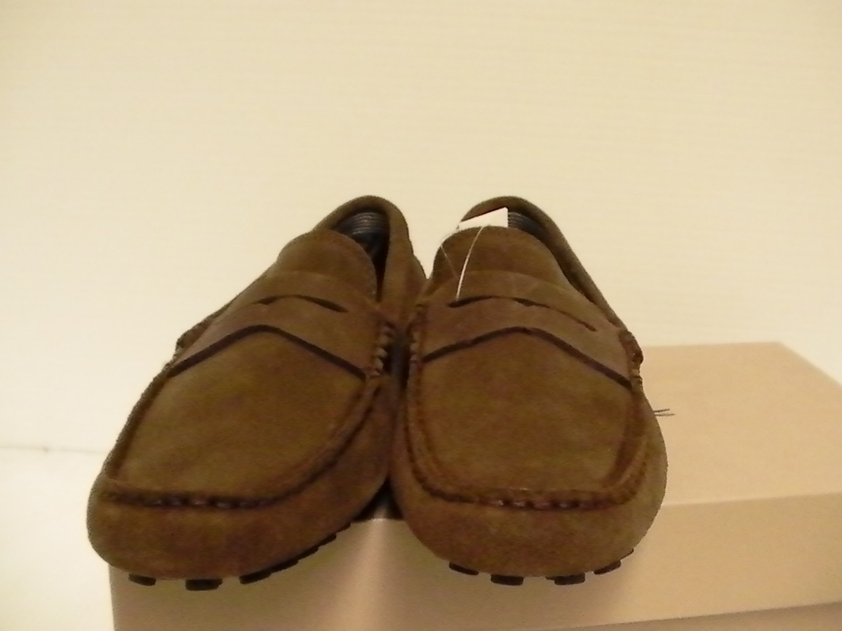 Lacoste men casual shoes brown slip on size 7.5 us new with  display picture 3