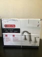 Delta Flynn Widespread Bathroom Faucet. Stainless Steel. 35768LF-SS U2